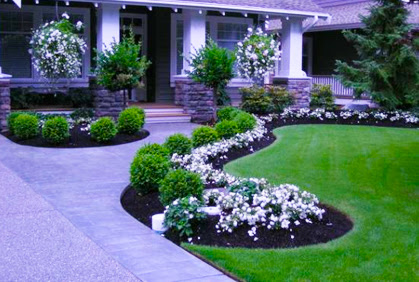 Front Yard Landscape Ideas Designs Photos and Plans