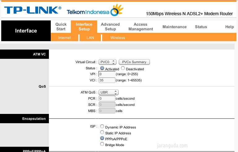Setting DMZ TP-LINK TD-W8951ND « Jaranguda
