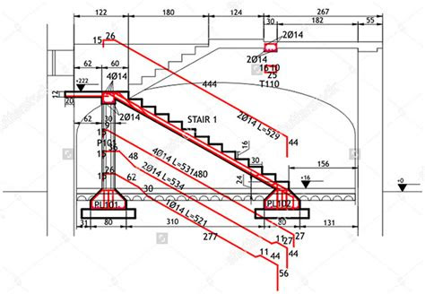design reinforced concrete staircase