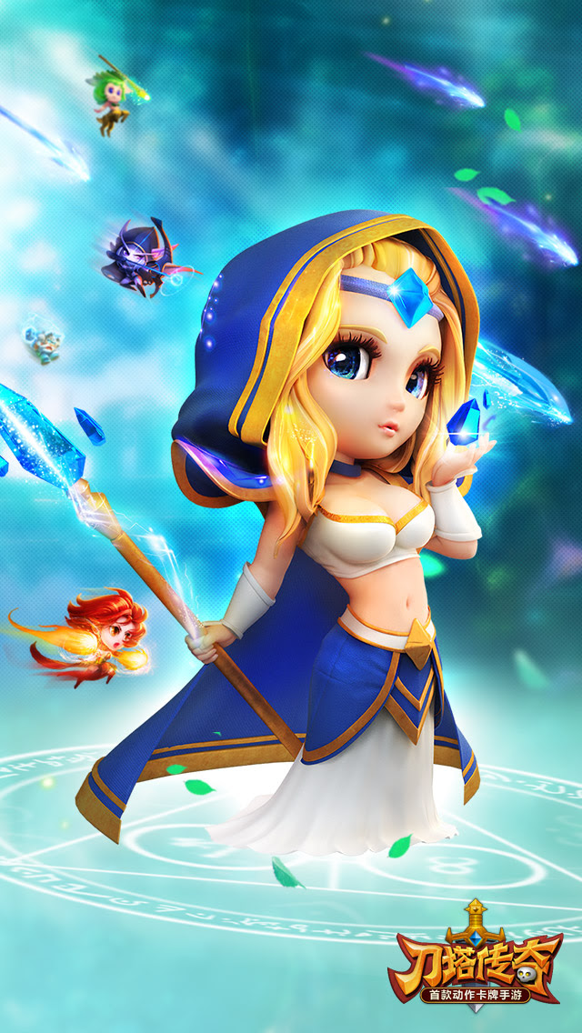 刀塔传奇iphone壁纸苹果壁纸 乐游网