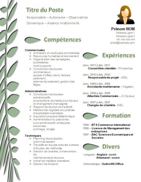 Exemple lettre de motivation assistant(e) marketing