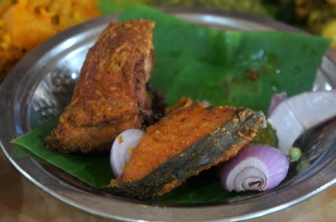 Deep fried chicken & fish