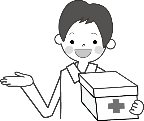医療 白衣の女性イラスト 無料イラスト フリー素材