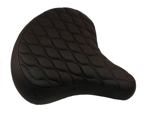 Nirve Diamond Tuck N Roll Cruiser Bicycle Saddle 