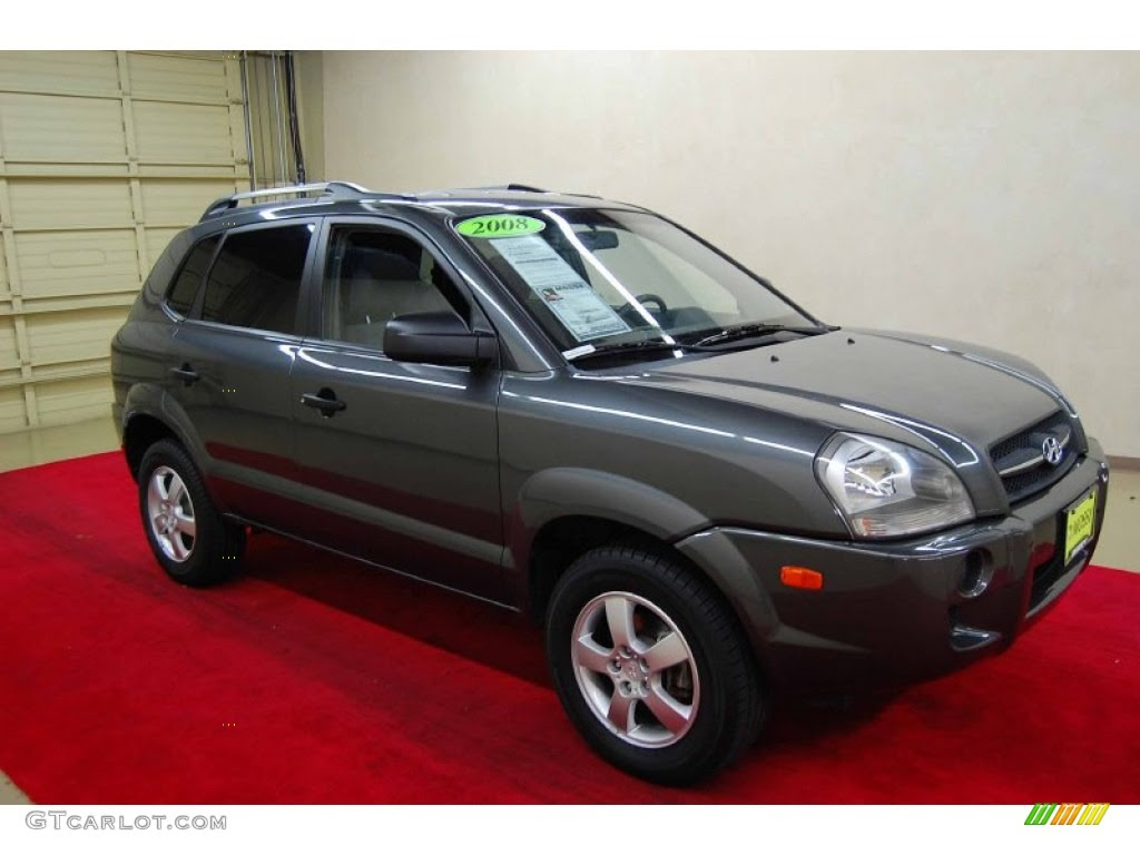 2008 Dark Titanium Gray Hyundai Tucson GLS #55450316  GTCarLot.com
