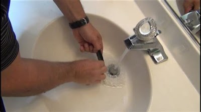 Bathroom Sink Clogged In Wall