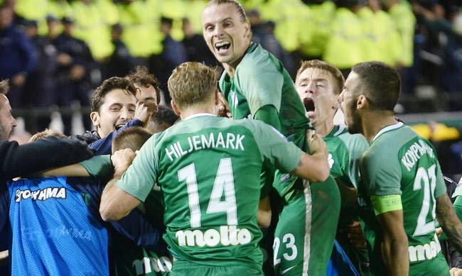 Pana8hnaikos Olympiakos 1 0 Edw Einai Lewforos Fwto Aegeanews
