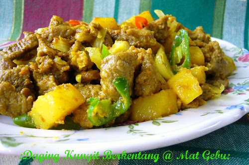 Daging Kunyit Berkentang