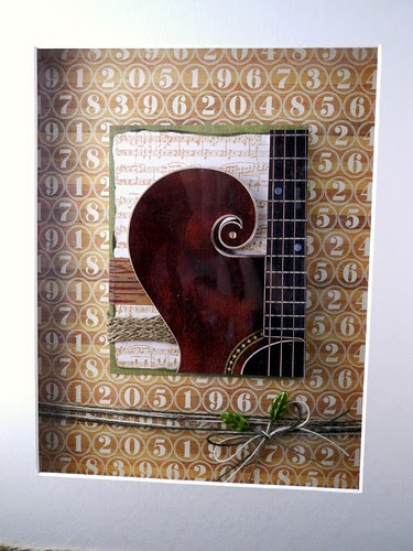 Guitar Wall Hanging (detail)