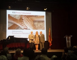 La Fundació Comtal va ser la guanyadora del Premi Voluntariat de l'edició 2015