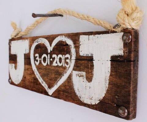 Personalized Wedding Sign Wood Custom Wedding Decor Beach Wedding Outdoor Country Wedding Reception Vintage Wedding Photo Prop Bridal Shower