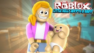 Little Kelly Adopts A Baby Roblox Meepcity Minecraftvideos Tv - roblox meep city having a baby