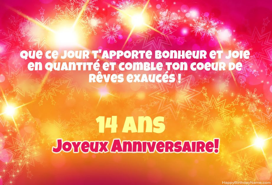 Joyeux Anniversaire 14 Ans Garcon Des Images