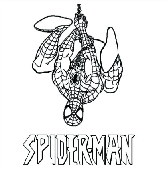 Download Spiderman Symbol Coloring Pages at GetColorings.com | Free printable colorings pages to print ...