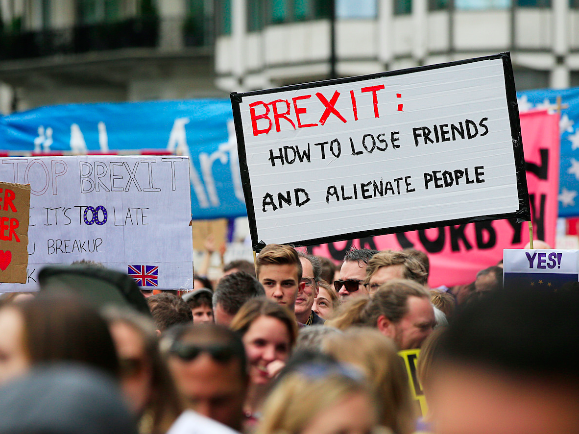 brexit protest