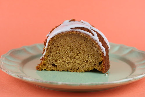 Pumpkin Spice Bundt Cake with Buttermilk Icing - I Like Big Bundts