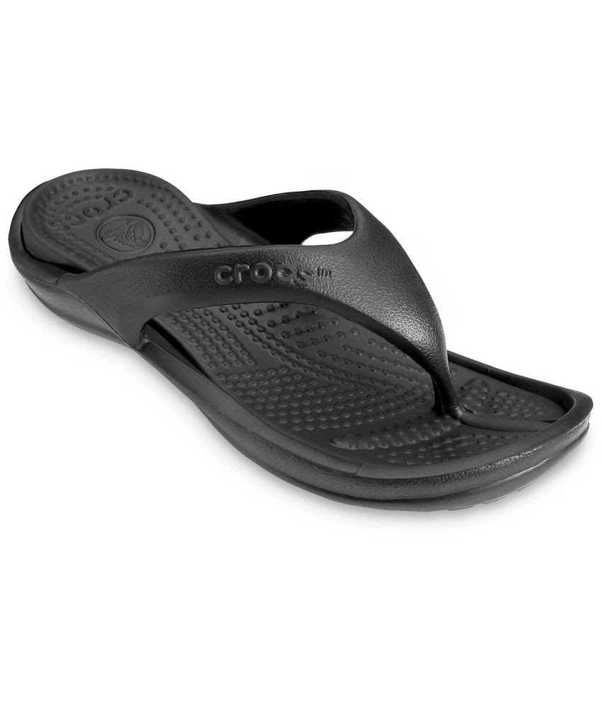 Buy Crocs Black Slippers for Men Snapdeal com Buy Crocs Black Slippers for Men Snapdeal com