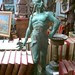 Bronze Celtic Viking sculpture, Nasty Jack's Antiques, LaConner, WA