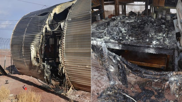 (Mock) Mars Mission Comes to (Mock) Tragic End Thanks to (Real) Fire