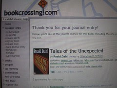 BookCrossing.com website submission