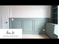 How To Make A Chair Rail On Wall - Chair Rail Height Molding For Chair Rails - Diy chair rail panel moulding.