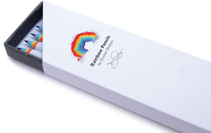 Rainbow Pencils Made of Recycled Paper Rainbow Pencils Made of Recycled Paper rainbows pencils paper drawing