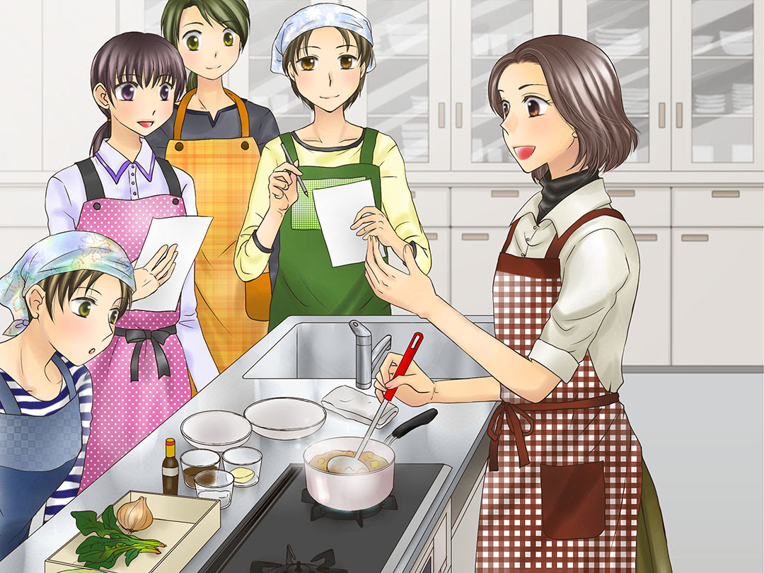 料理教室の先生 Teacher Of Cooking Class 女の子に人気 さくら Sakura あこがれの職業紹介