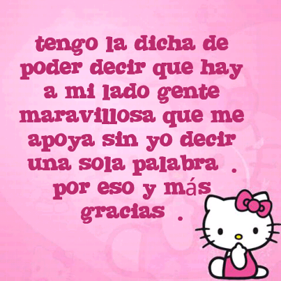 Carta de agradecimiento por apoyo