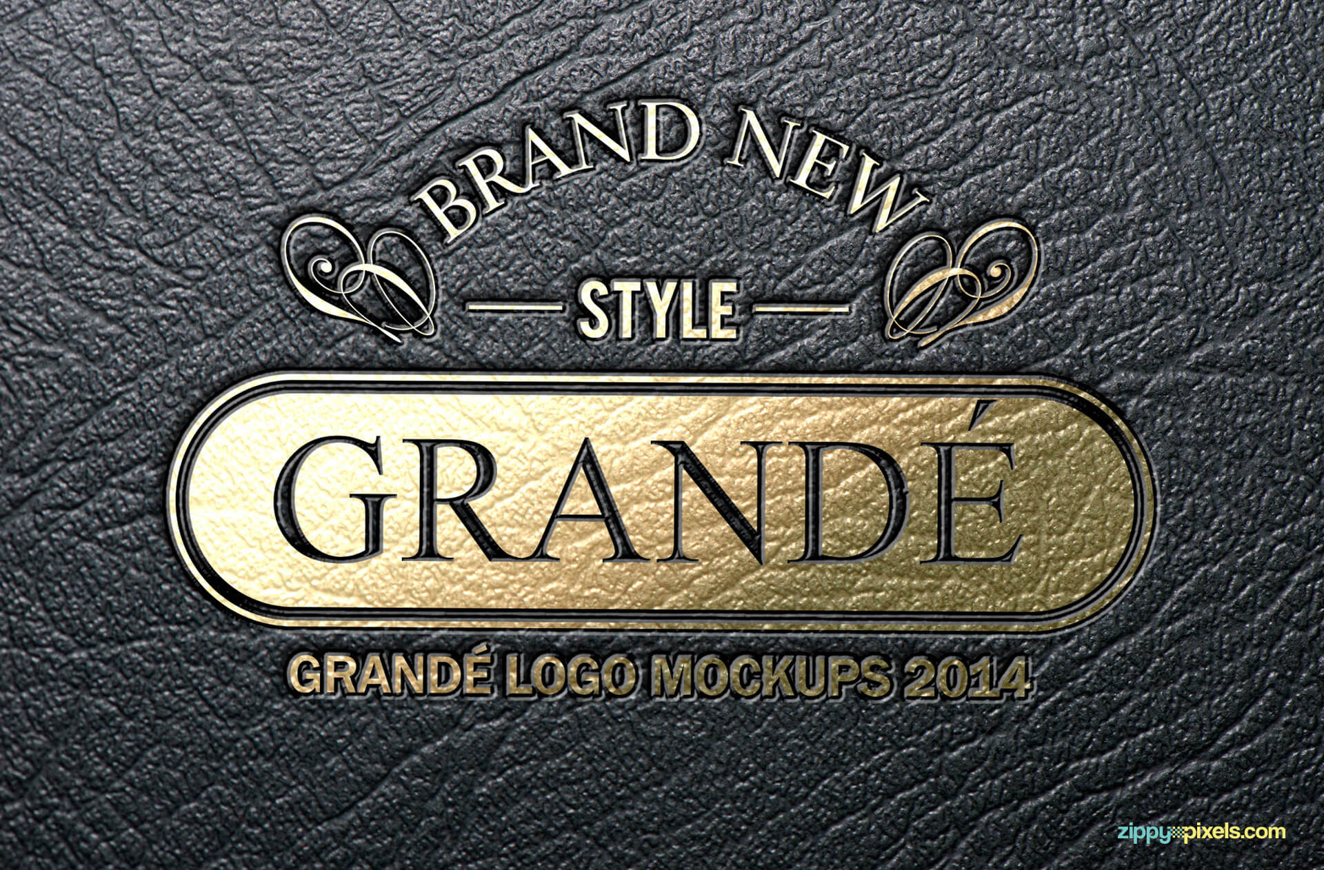 Download Leather Surface Logo Mockups | 6 PSD Mockups | ZippyPixels