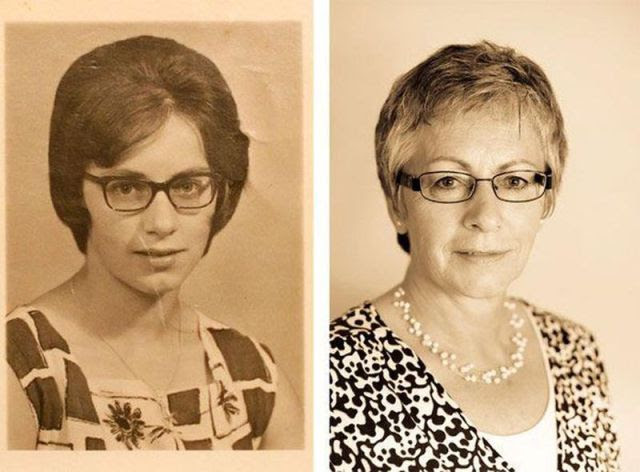 Cool B&W Past and Present Portraits