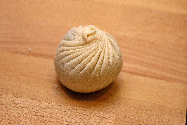 The master's neatly pleated xiao long bao