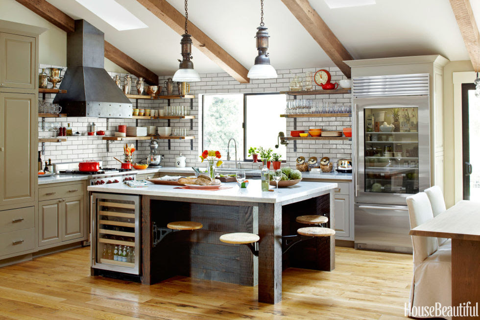 30 Kitchen Design Ideas - How To Design Your Kitchen  Industrial