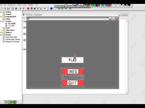 Tạo Menu Start trong Game Maker 