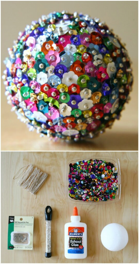 Sequin Sparkles Ornaments