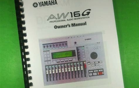 Download Kindle Editon yamaha manual aw16g Download Now PDF