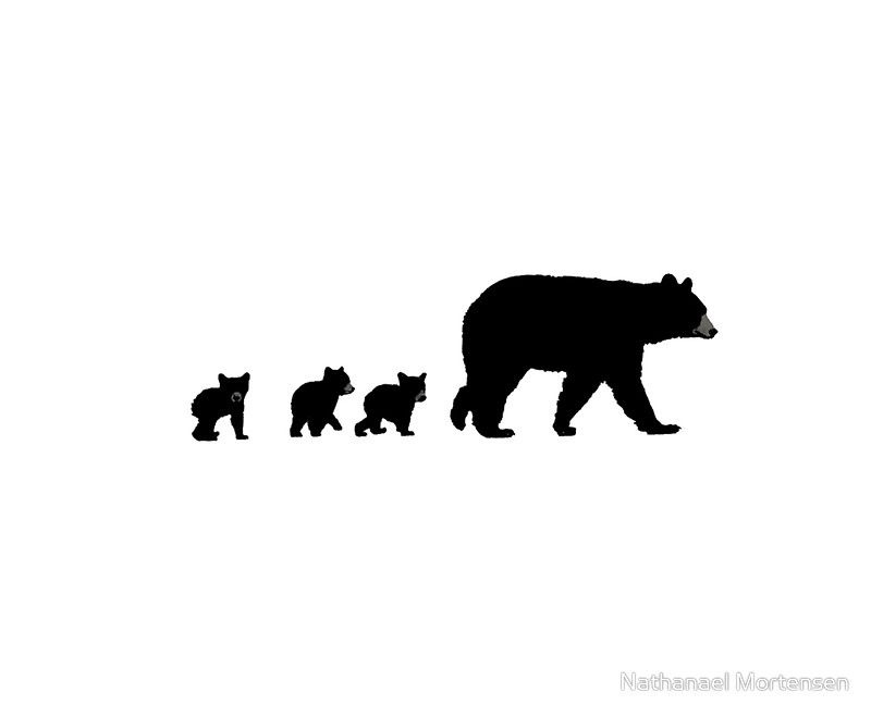 Download Mama Bear Silhouette at GetDrawings | Free download