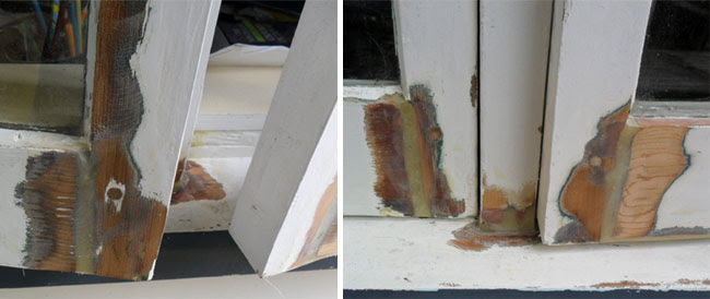 Repair Care - repairing rot in wooden window frames