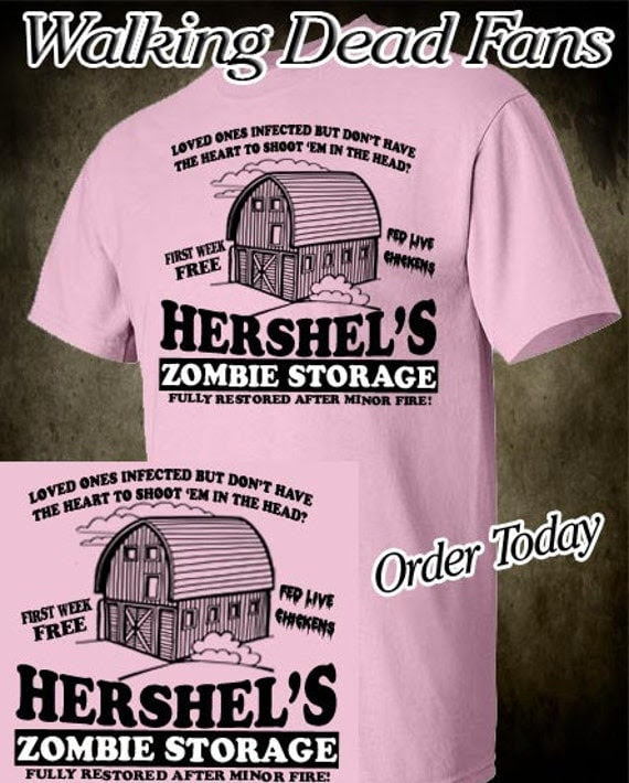 Walking Dead Zombie Funny T SHirt
