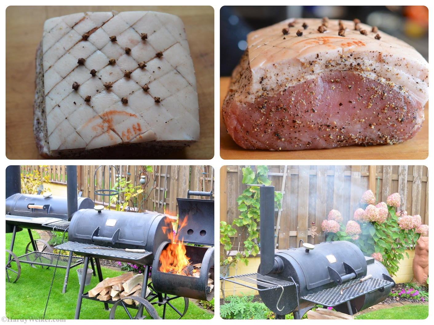 Krustenbraten smoker temperatur
