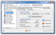 ChrisTV - Recording Information Panel
