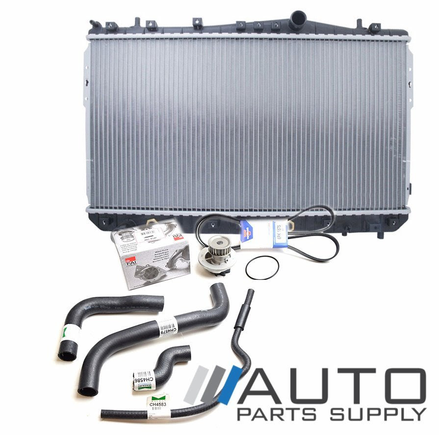 Holden JF Viva Radiator Water Pump Belt Hose Kit 1 8 Holden JF Viva Radiator Water Pump Belt Hose Kit 1 8