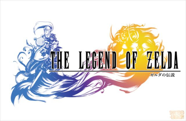違和感なし ファイナルファンタジーシリーズ風 ゼルダの伝説 ロゴがリアルすぎる そうさめも