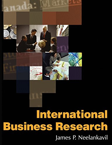 International Business ResearchBy James P. Neelankavil