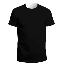 Download Black Plain T Shirt Front And Back - ClipArt Best