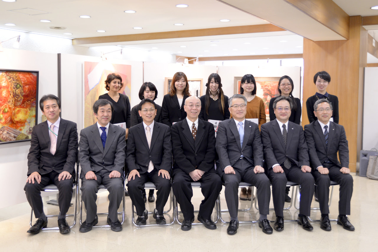 京都銀行美術研究支援制度により今年も作品を買い上げていただきました 京都市立芸術大学