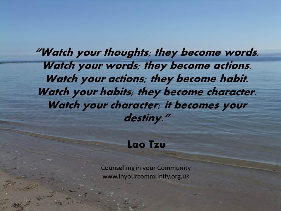 Take control of your negative thoughts and feelings ...