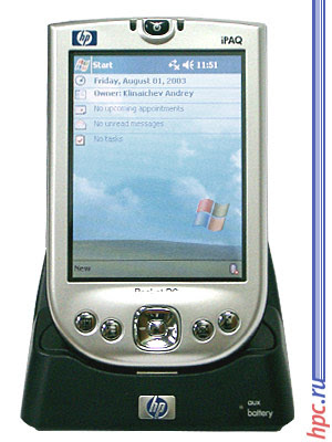 HP iPAQ h4150: Bluetooth e Wi-Fi "em uma garrafa compacta&quot HP iPAQ h4150: Bluetooth e Wi-Fi "em uma garrafa compacta&quot
