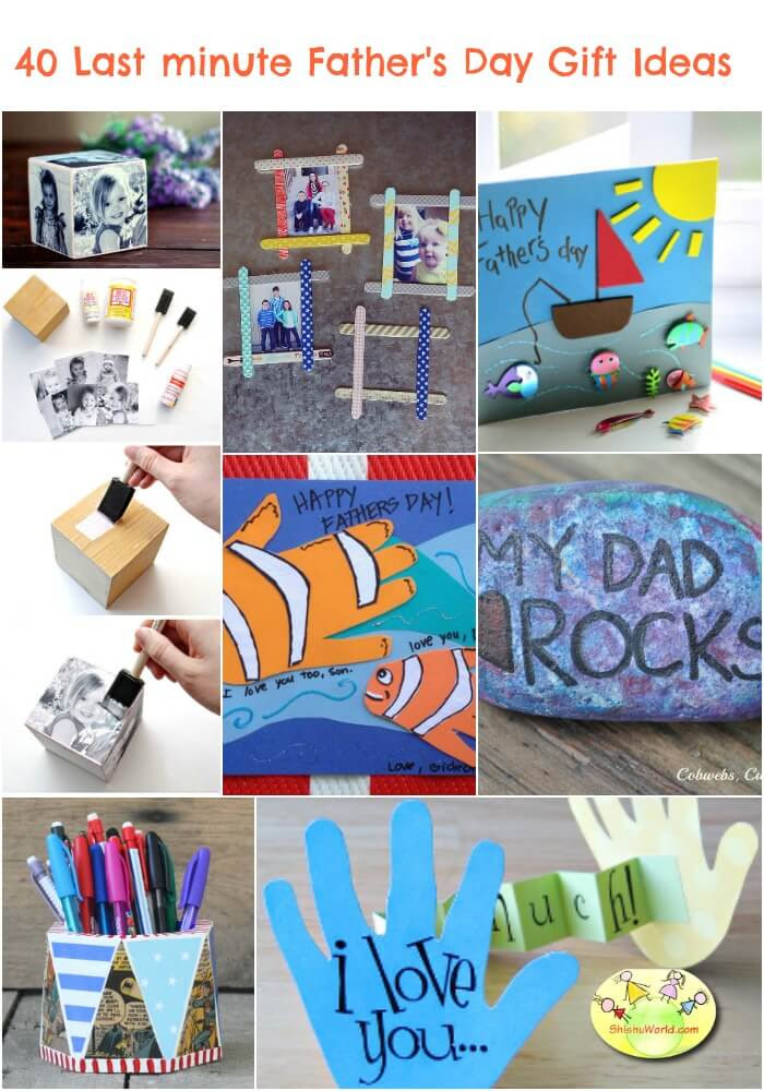 picture Fathers Day Gifts Easy Last Minute Diy Gifts For Dad shishuworld