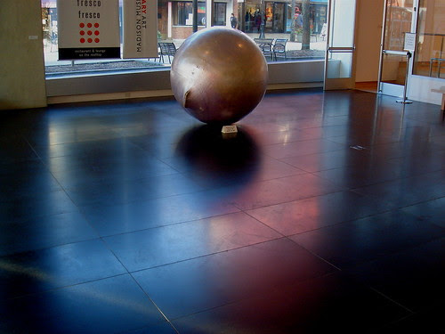 A sculptural space