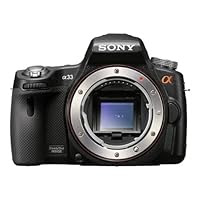 Sony Alpha SLT-A33 Digital Camera with Translucent Mirror Technology and 3D Sweep Panorama